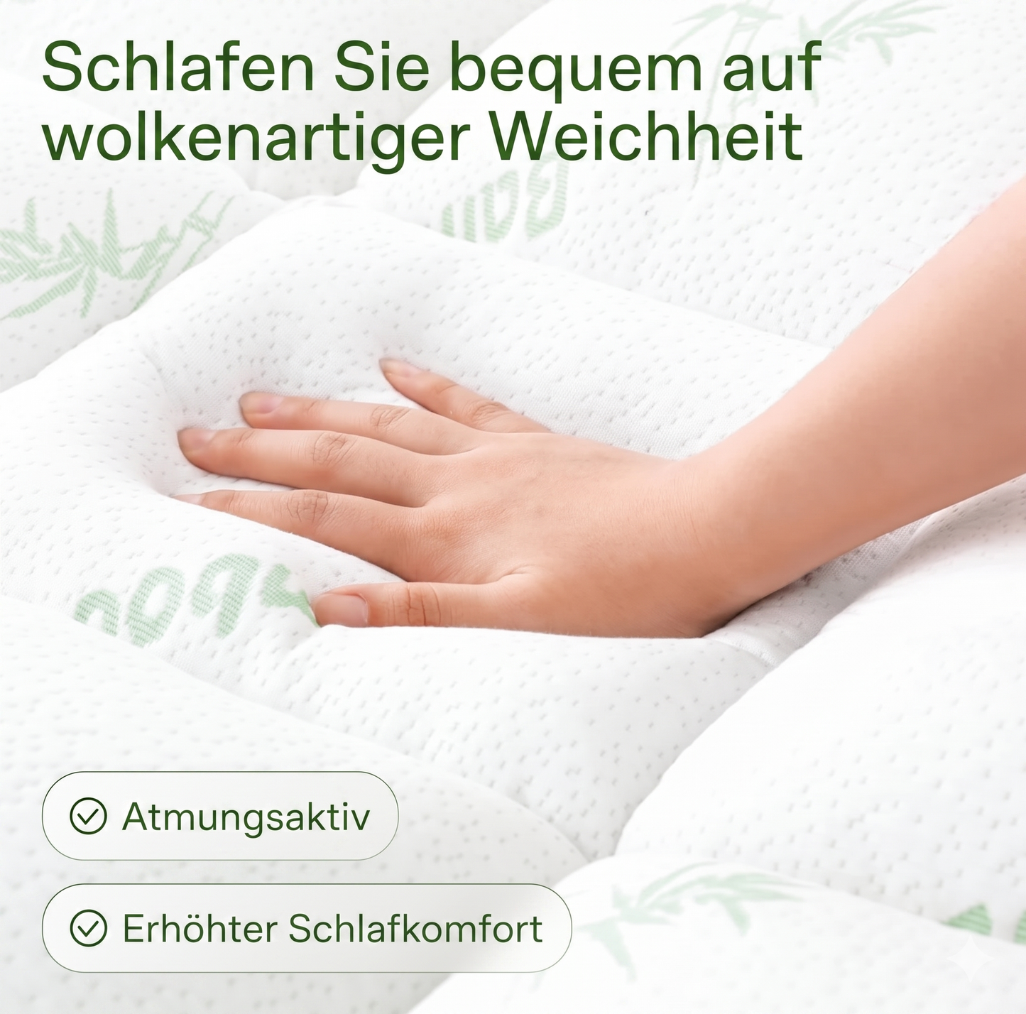 OrthoBed  Bambus-Matratzen Topper